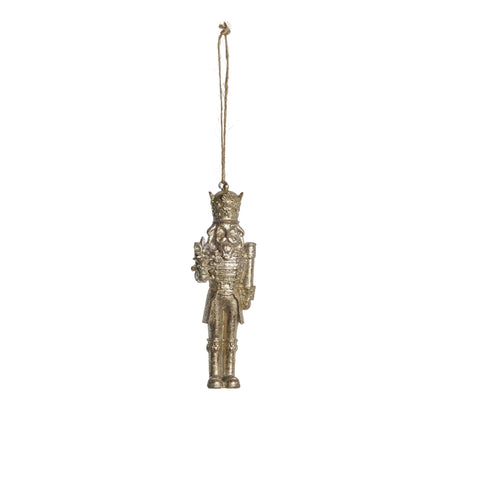 Nuttia ornament H10 cm. hell gold
