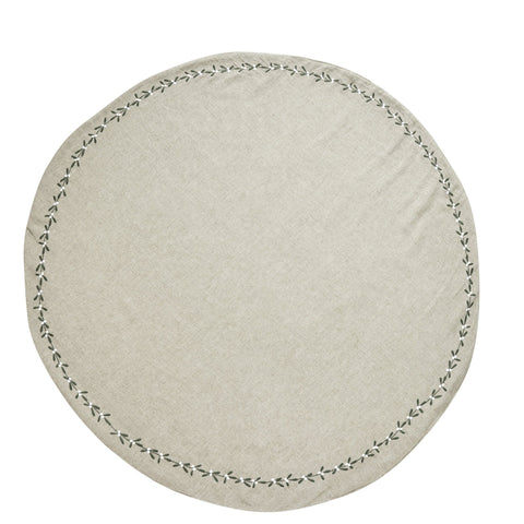 Missine Weihnachtsbaumteppich H cm. leinen