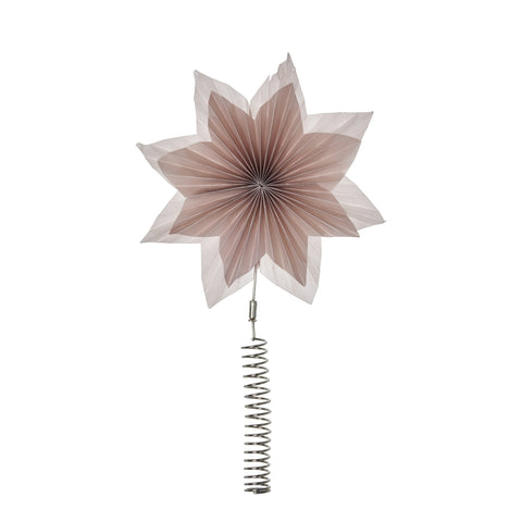 Palisia Baumspitze H25 cm. pudderrosa