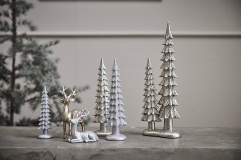 Sisillia Dekoration H14,5 cm. hell gold