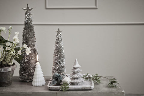 Serafina Weihnachtsbaum H19,5 cm. antik silber