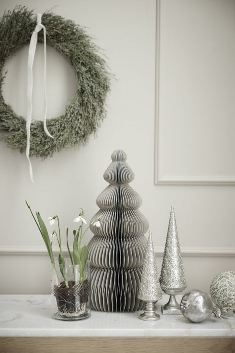 Serafina Granatapfel H8 cm. antik silber