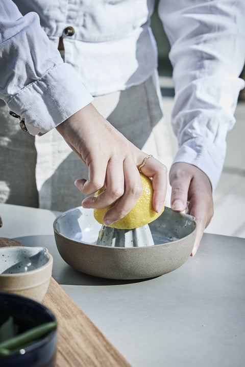 Joselia Zitruspresse Ø14 cm. Braun Keramik