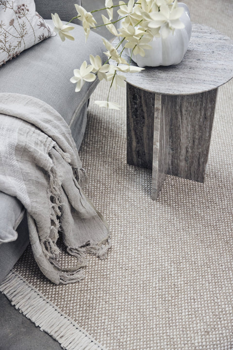 Ana Plaid/Decke leinen 170x130