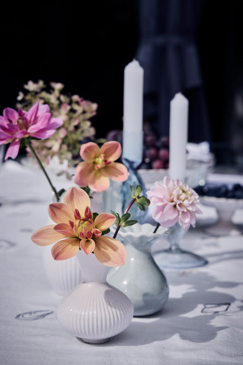 Dalula Vase H8.7 Cremeweiß
