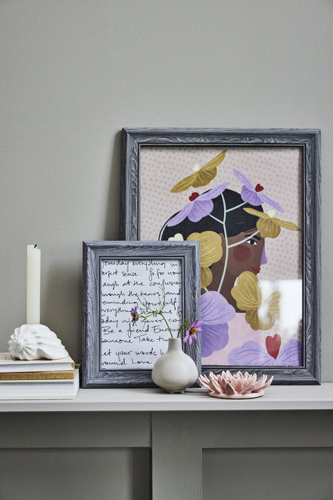 Austia Bilderrahmen H25 cm. braun