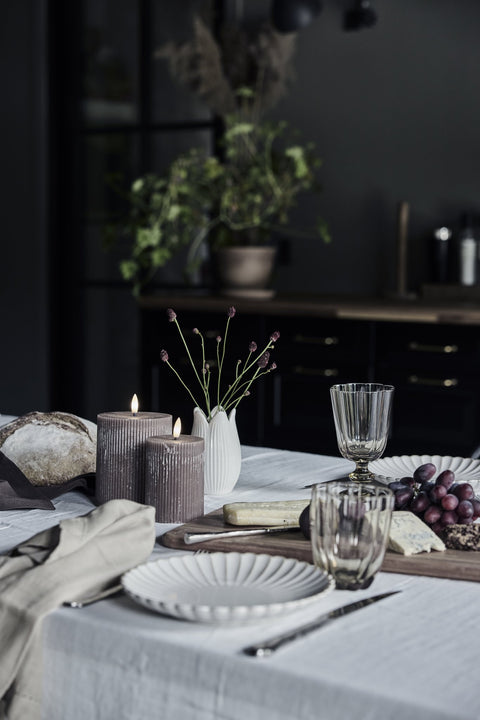 Dainne Vase H12 Cremeweiß