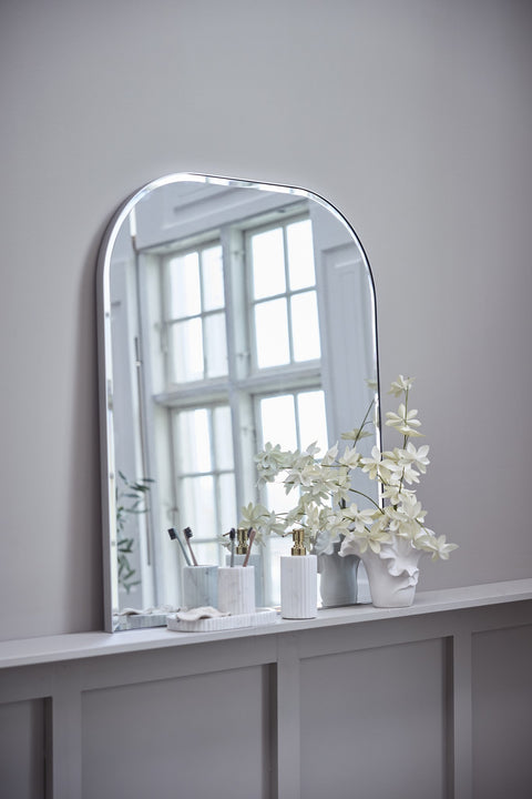 Eliana Tablett 12,5 cm. weiss Marmor