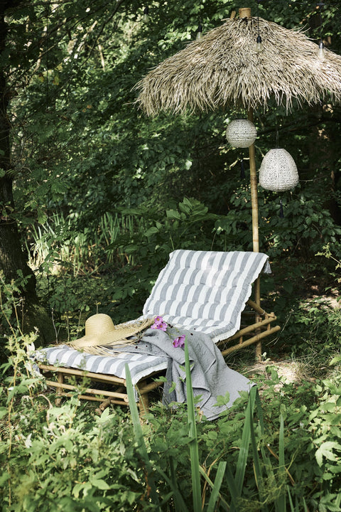 Isabelle Plaid/Decke grau 170x130 cm