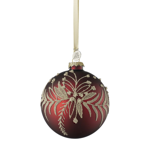 Misille Christbaumkugel 10x10x10 cm.