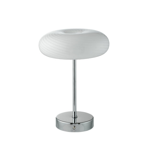 Nedine tragbare LED-Lampe 18x18x25 cm.