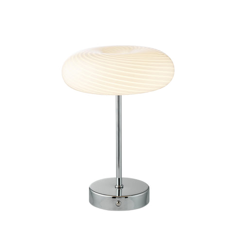 Nedine tragbare LED-Lampe 18x18x25 cm.