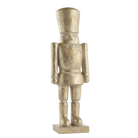 Serafina Nussknacker H32 cm. hell gold