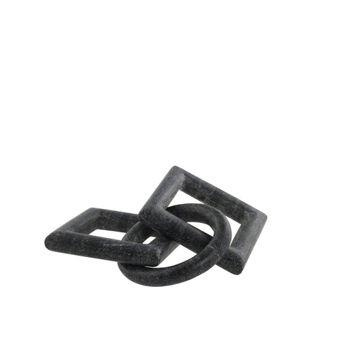 Ellia Dekoration 1,5x10 cm. schwarz Marmor