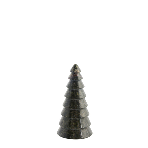 Elina Dekorativer Baum Marmor H16 cm grün