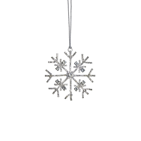 Adalia ornament H9 cm. Silber