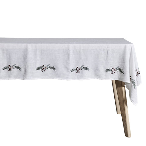 Penine Tischdecke H cm. weiss