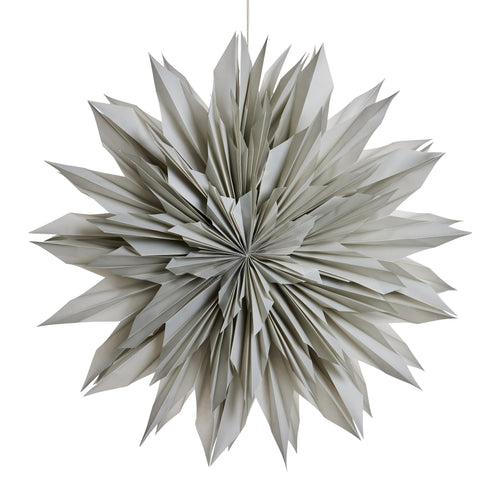 Palisia Dekoration H cm. hellgrau