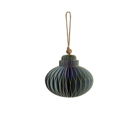 Paline ornament H7 cm. grün