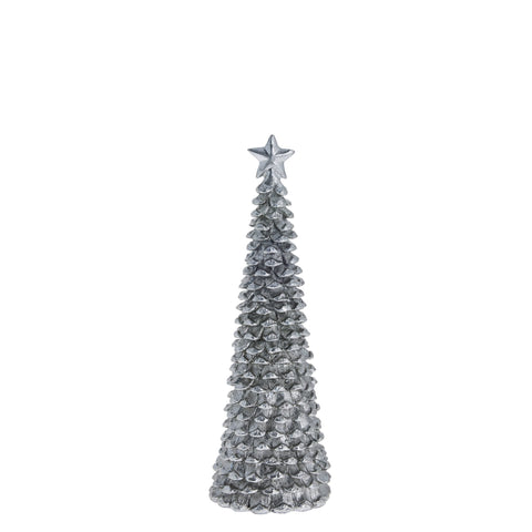 Serafina Weihnachtsbaum H27 cm. antik silber