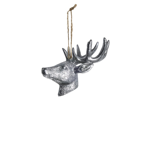 Serafina Reh ornament H12,5 cm. antik silber