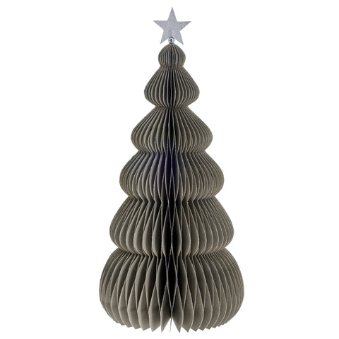 Paline Dekoration H40 cm. hellgrau