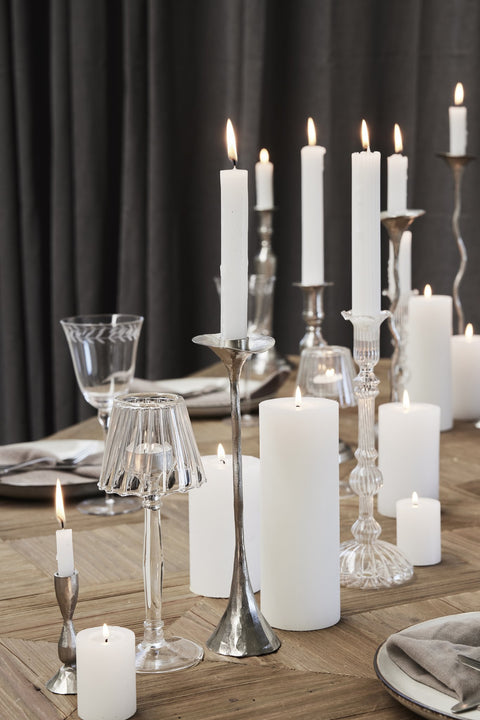 Cala kerzenleuchter 35 cm. Silber