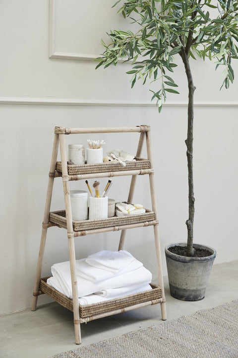Eliana Becher H10,5] cm. weiss Marmor