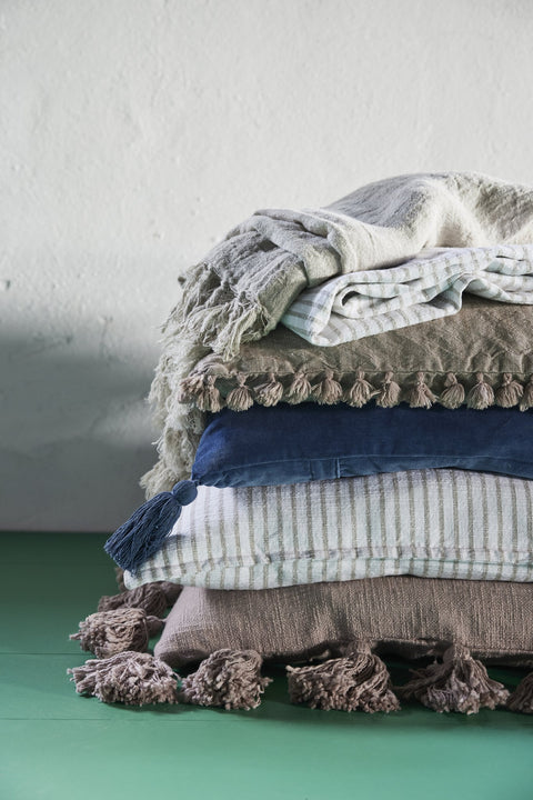 Olivia Plaid/Decke 170x130 cm. weiss