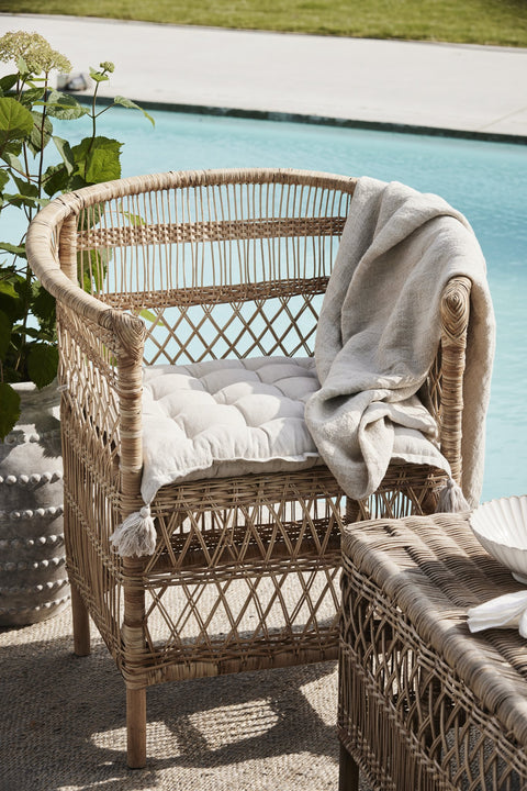 Felima Sitzkissen weiss 45x45 cm