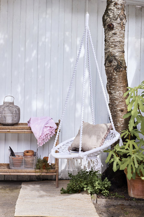 Oville Kissenbezug 50x50 cm. dunkelbeige