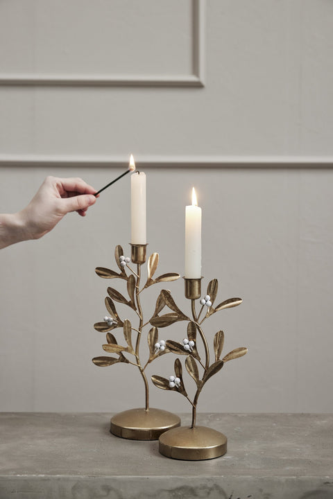 Missia kerzenleuchter H30 cm. hell gold