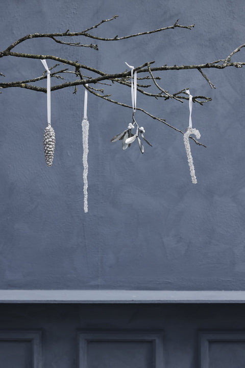 Cristelle Dekoration H24 cm. weiss