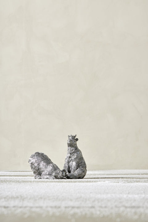 Sebina Eisbär H20 cm. antik silber