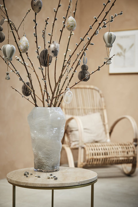 Feven  ornament Glas dunkle braun