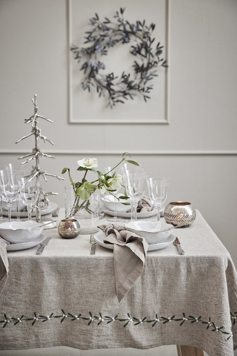 Mistlia Dekoration H cm. antik grau