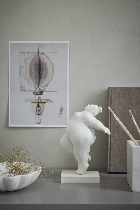 Ellia Schale Ø20 cm. weiss