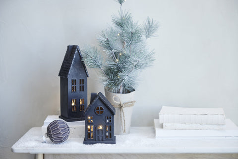 Seholia Lighthaus H28 cm. schwarz