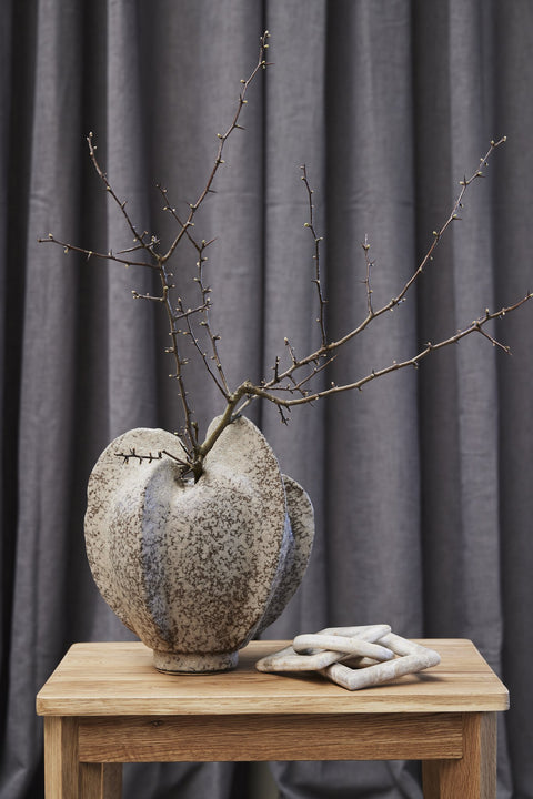 Hevenne Vase 26,5 cm. leinen