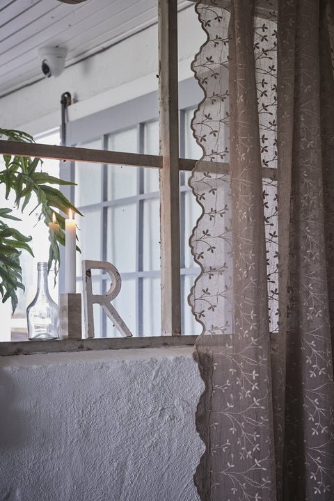 Travina kerzenleuchter 11,5x4 cm. leinen