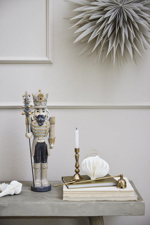 Ingrid kerzenleuchter H12 cm. hell gold