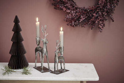 Misella kerzenleuchter H20 cm. antik silber