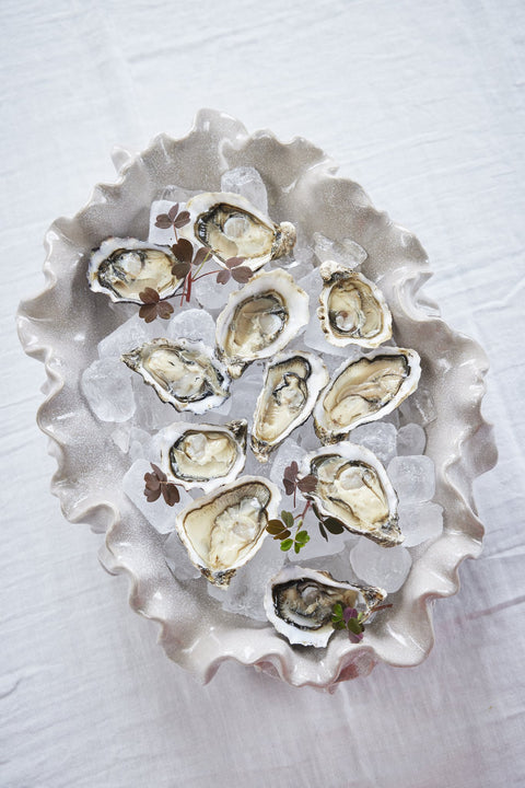 Viola Schale leinen 46x35 cm