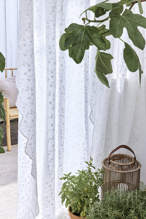 Noralle Laterne 40x30 cm. Natur