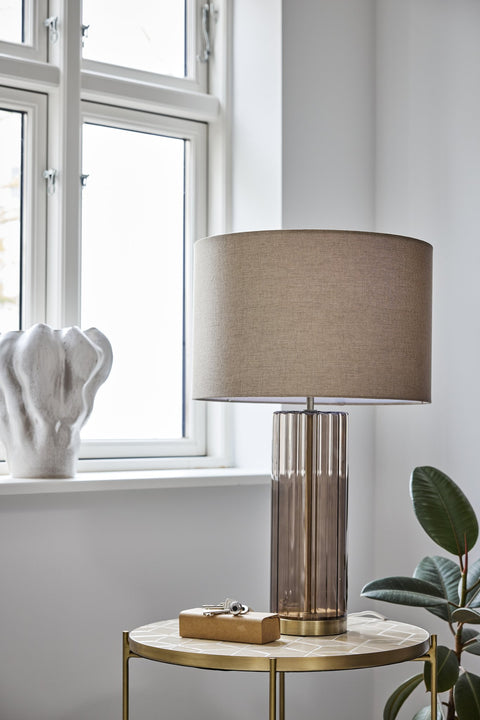 Elivinne Zeitschriftenhalter 45x20 cm dunkelbeige Marmor