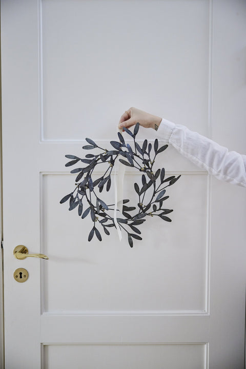 Mistlia Dekoration H cm. antik grau