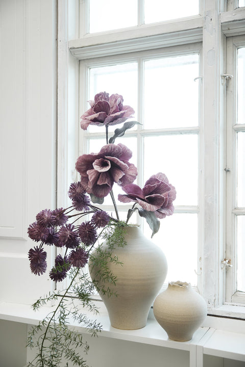 Hesille Vase 32 cm. leinen