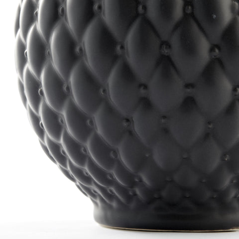 Rosabina Topf H19 cm. schwarz