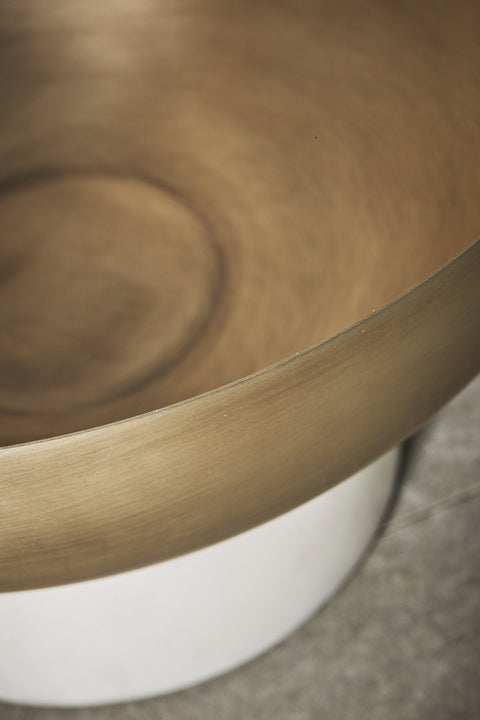 Marmilla dekorationsschale hell gold