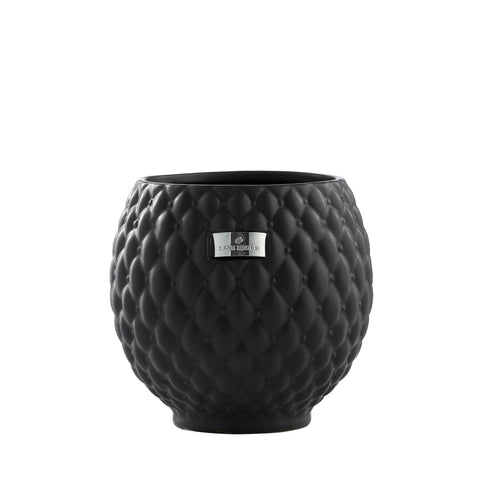 Rosabina Topf H19 cm. schwarz